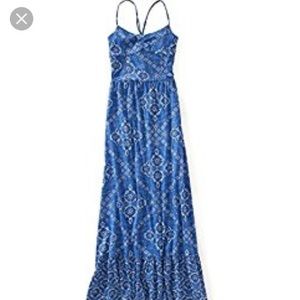 Aeropostale cotton/poly maxi dress
